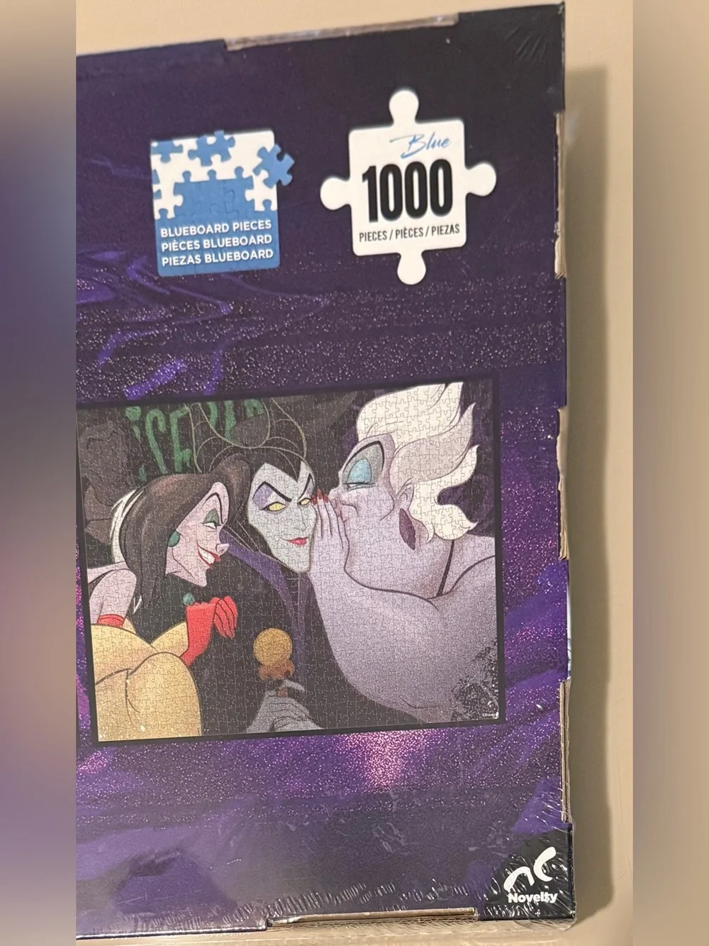 Disney Princess Villains Collector’s Puzzle Cruella, Maleficent, Ursula 1000 Pcs